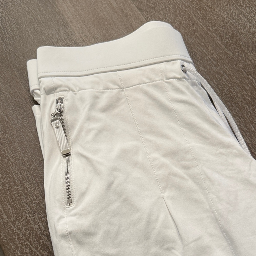 Raffaello Rossi White Joggers View 4